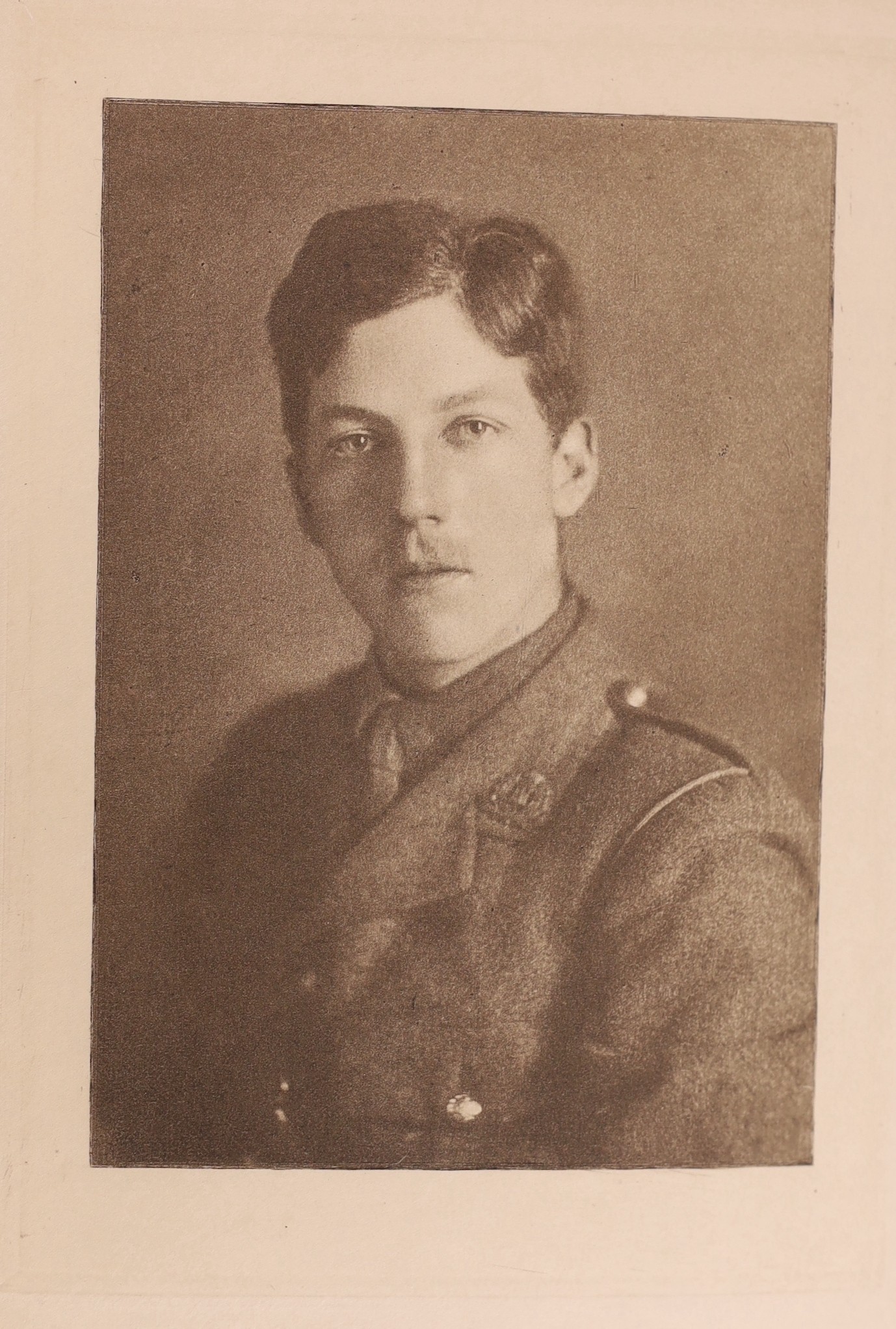 Sorley, Charles Hamilton - Marlborough and Other Poems, 8vo, cloth, Unversity Press, Cambridge, 1916; Eliot, T.S - Collected Poems 1909-1935, 8vo, cloth, Faber & Faber Limited, London, 1936; [Baker, George] - Elegy on Sp